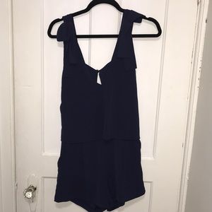 Open back romper
